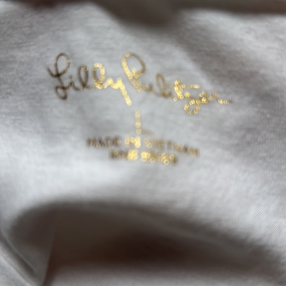 VGUC Lilly Pulitzer Agee Top- Size L - Picture 4 of 4